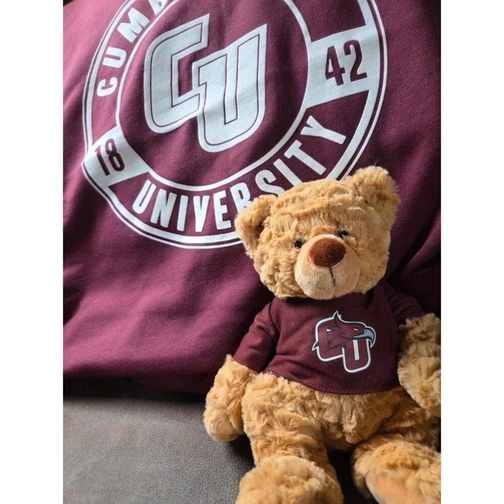 Cumberland University Blanket and Teddy set